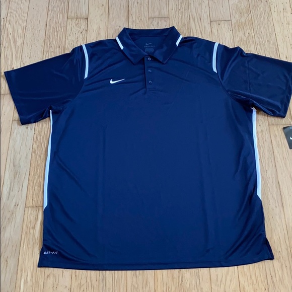 Men’s Nike Game Day Polo Navy - Picture 2 of 9